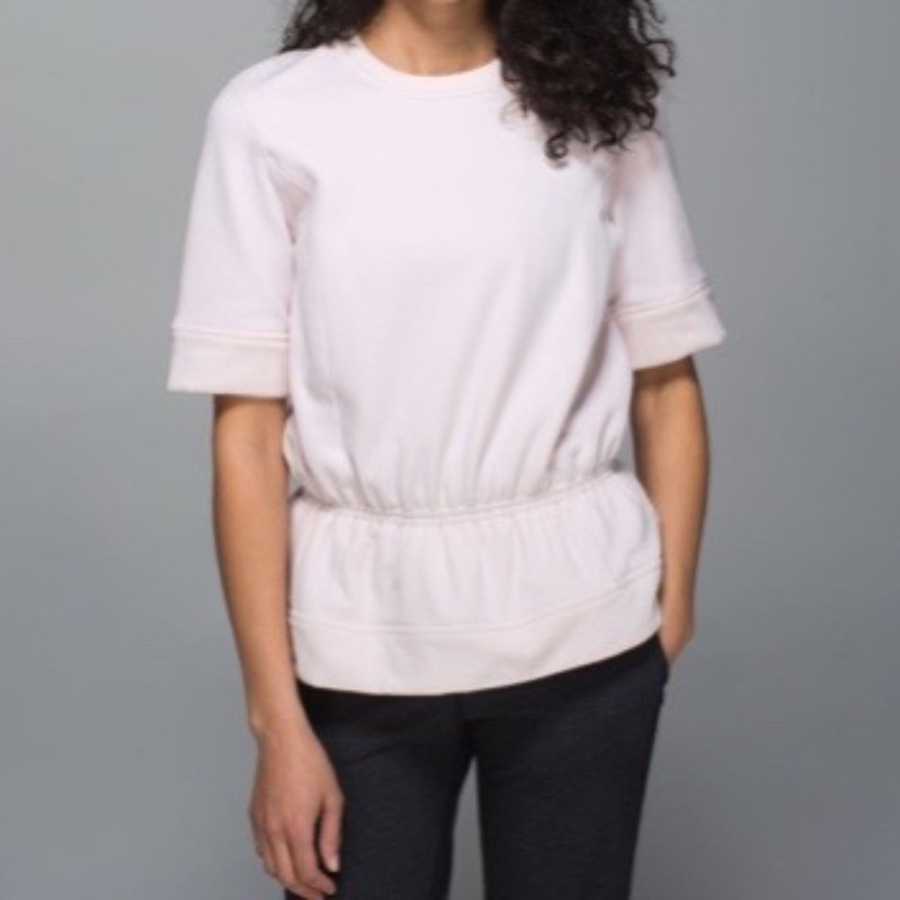 Lulu Lemon Peplum Pullover